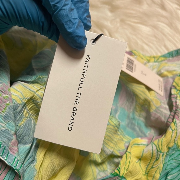 FAITHFULL THE BRAND Rafa Midi Dress in Lera Floral - Picture 7 of 14